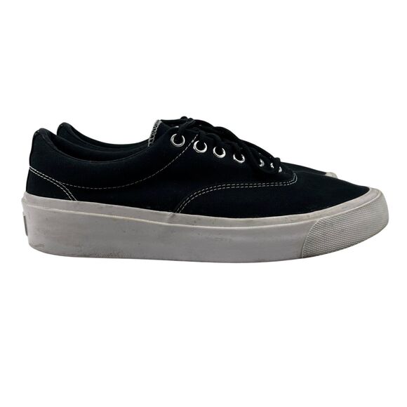 Converse Mens 12 Sneakers Black Canvas Skidgrip CVO Cushioned Skateboarding Shoe - Picture 1 of 14